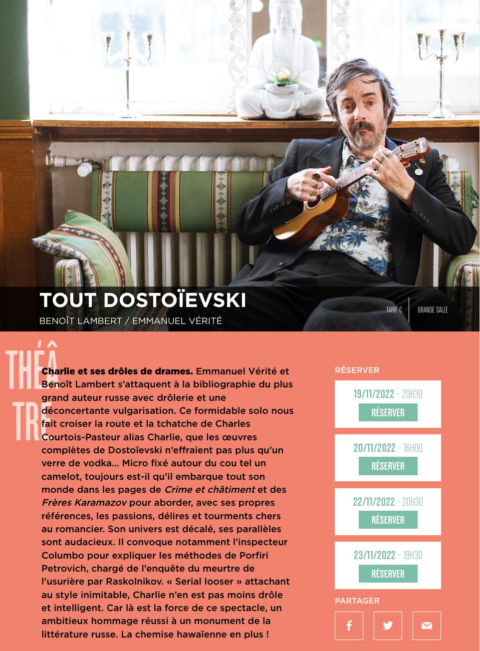 Tout Dostoïevsky.